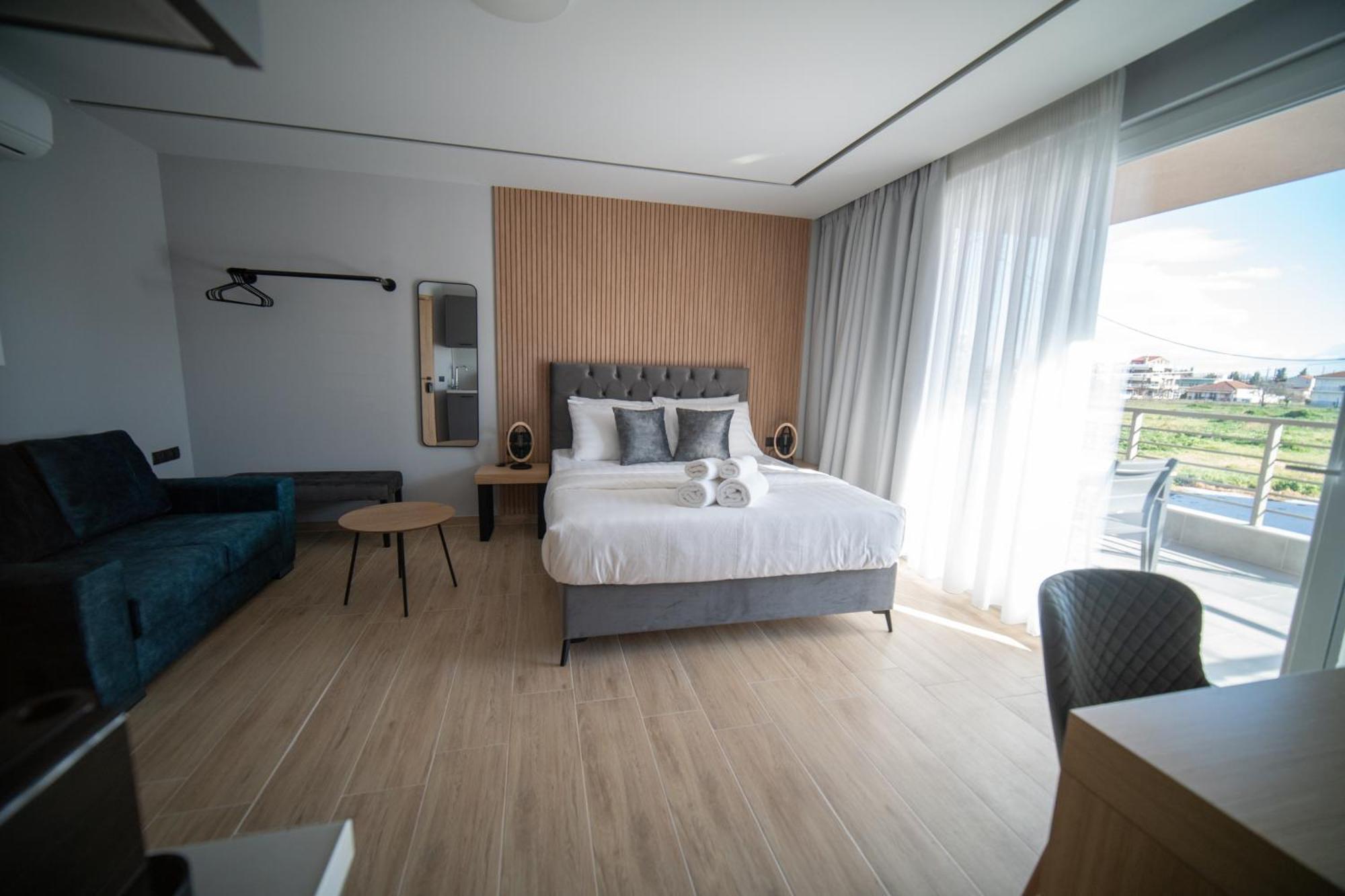 Smart Green Appartments Larissa Pokoj fotografie